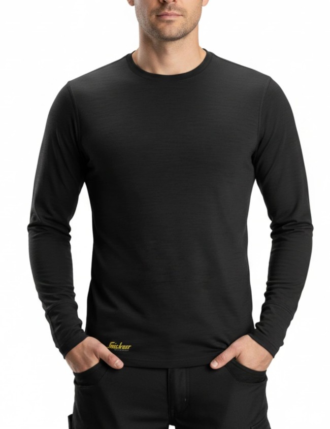 Longsleeve wełniany Snickers 2451