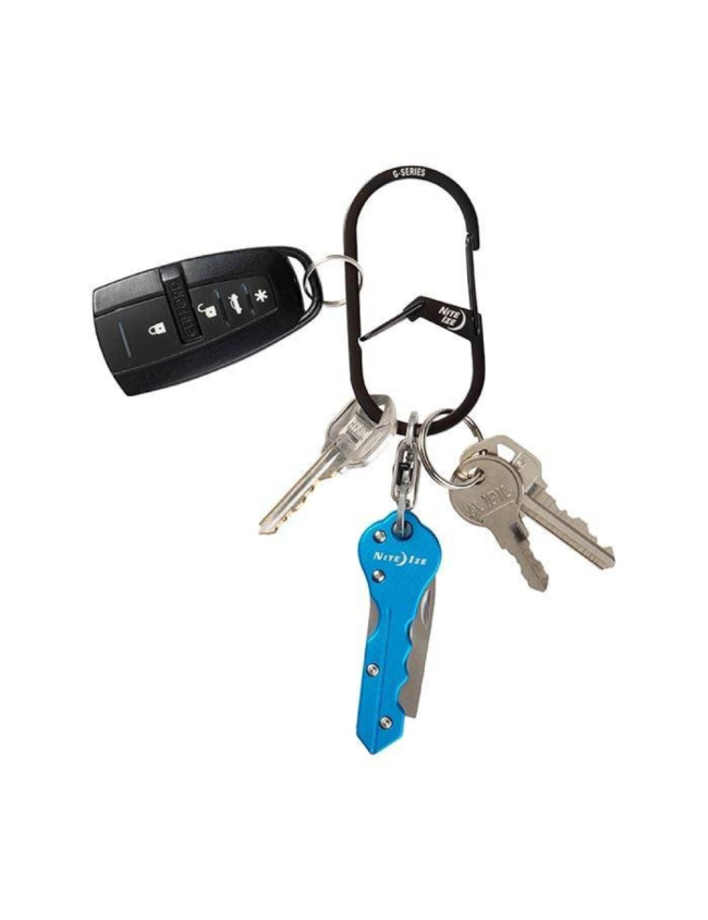 Cârlig dublu cu arc Nite Ize G-Series 3, negru GS3-01-R6