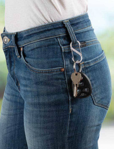 Cârlig cu arc din oțel Nite Ize S-Biner, pachet de 3