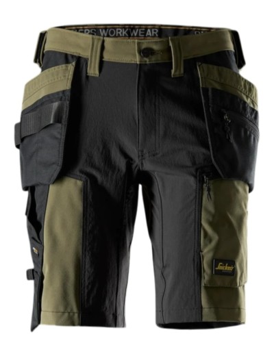 Pantaloni scurți de lucru Snickers 6118 cu buzunare tip toc