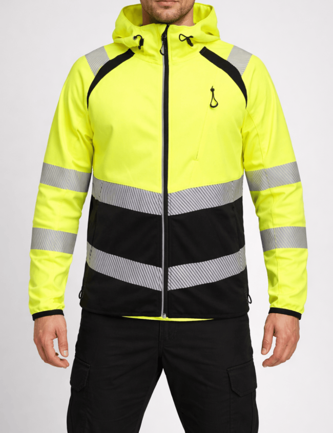 Geaca softshell reflectorizanta Bosafety Topek C2