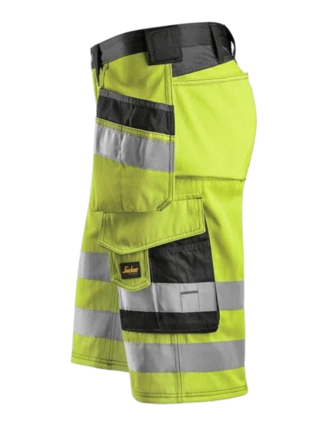 Pantaloni scurți de lucru Snickers Workwear 3033 Hi-Vis