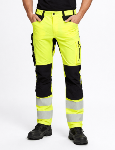 Pantaloni de lucru reflectorizanti elastici Bosafety Tension