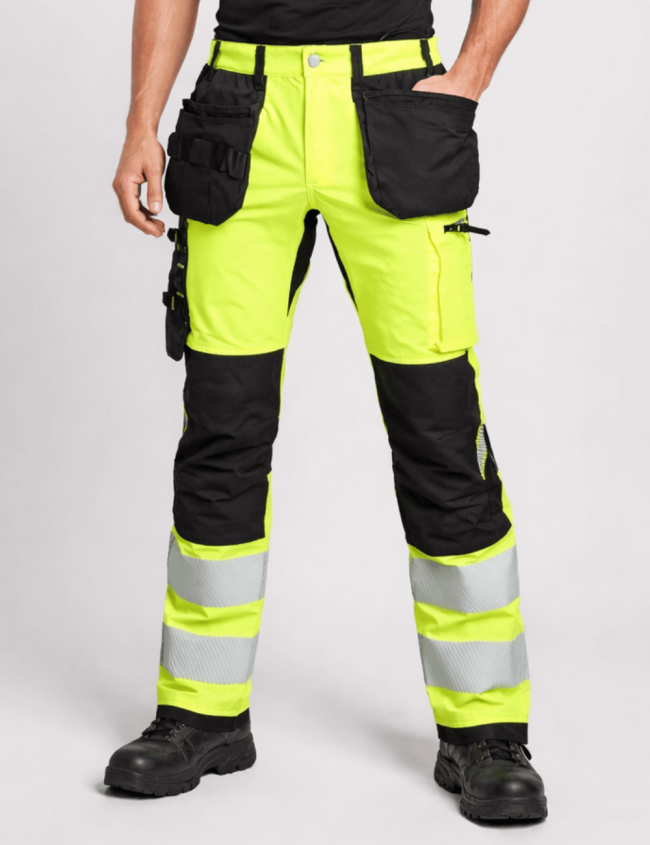 Pantaloni de lucru reflectorizanti Bosafety Mashup Plus