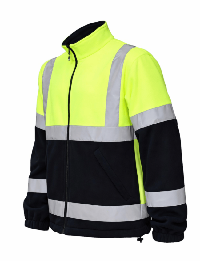 Jachetă Geaca fleece BoSafety Fleece C2 Hi-Vis