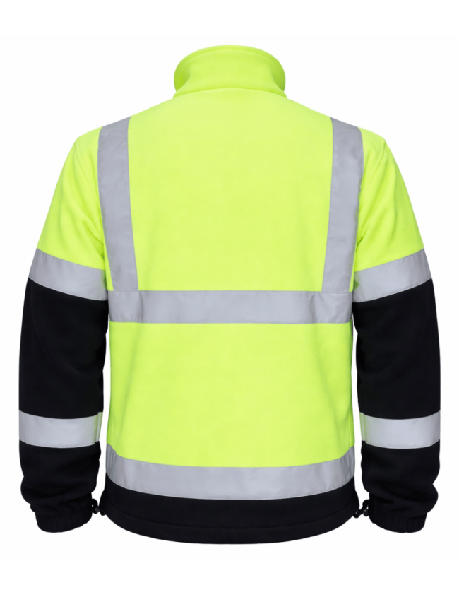 Jachetă Geaca fleece BoSafety Fleece C2 Hi-Vis