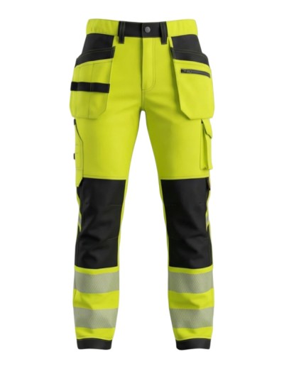 Pantaloni de lucru reflectorizanți BoSafety Tension Pro C2