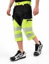 Pantaloni scurti de lucru reflectorizanti BoSafety MASHUP PLUS