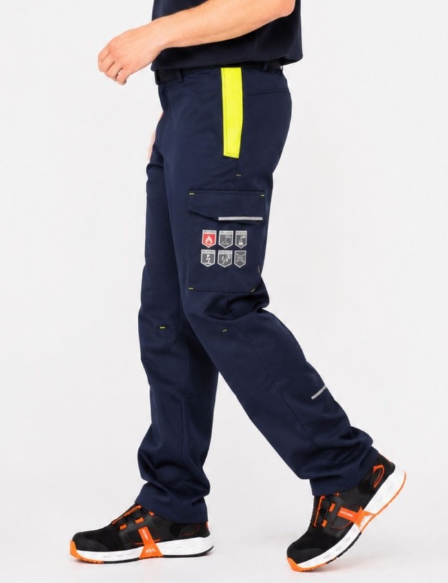 Pantaloni reflectorizanți ignifugi SIR Polytech
