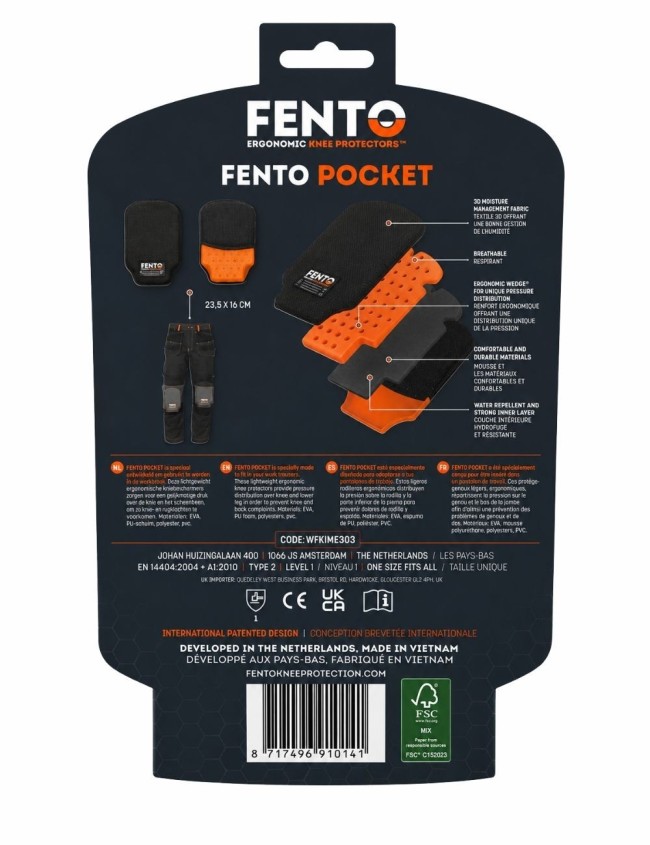 Genunchiere FENTO POCKET F280100