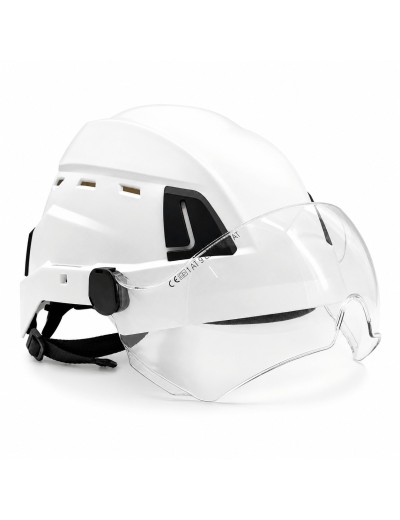 Casca de protectie cu ochelari de protectie integrati Protekt