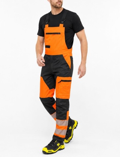 Salopeta de lucru reflectorizanta Bosafety Mashup