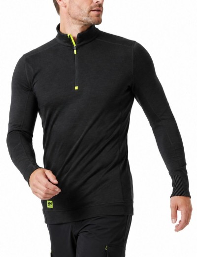 Tricou termic Helly Hansen Lifa cu fermoar pe jumătate
