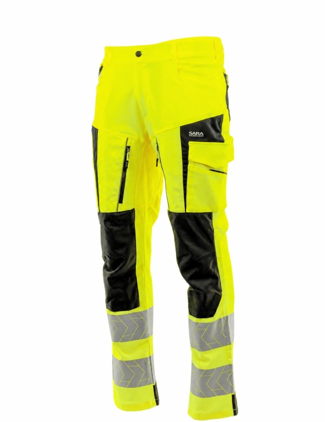 Sara Workwear Pantaloni de lucru Road Worker COMFORT