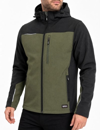 Bluza de lucru Sara Workwear SOFTSHELL COMFORT+