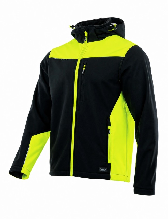 Bluza de lucru Sara Workwear SOFTSHELL COMFORT+