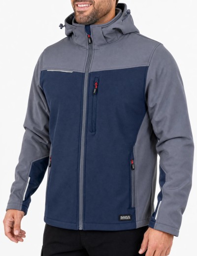 Bluza de lucru Sara Workwear SOFTSHELL COMFORT+