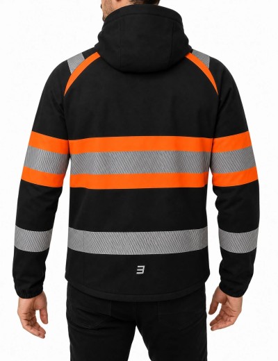 Geaca softshell reflectorizanta Bosafety C1