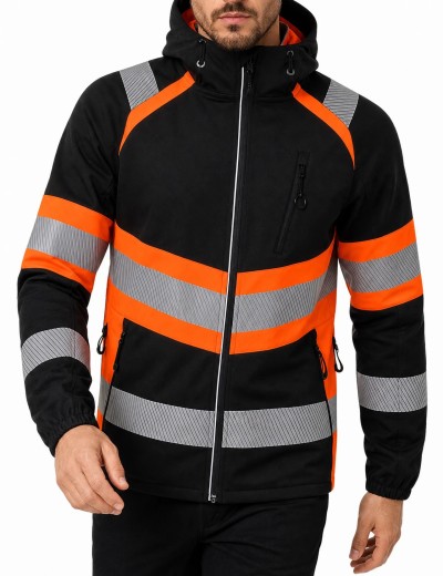 Geaca softshell reflectorizanta Bosafety C1