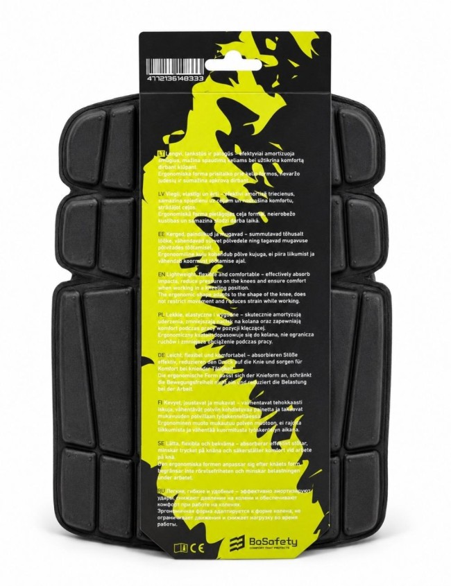 Genunchiere de lucru BoSafety BASE EVA
