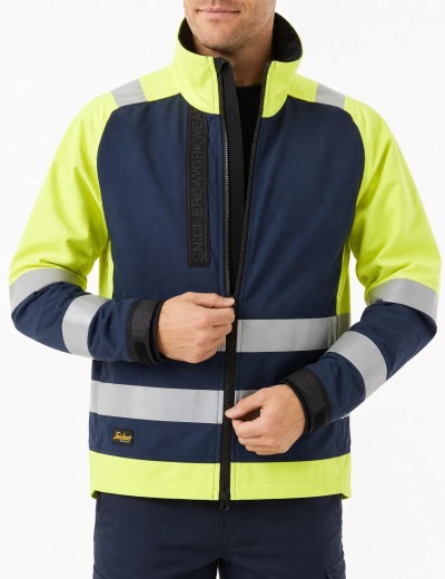 Geaca softshell reflectorizanta Snickers 1539 pentru barbati