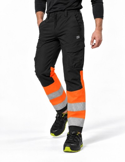 Pantaloni reflectorizanti elastici Bosafety Comfort