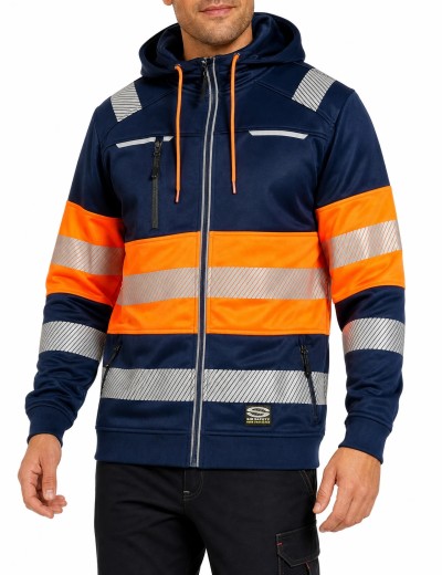 Bluza de lucru SIR cu imprimeu contrastant