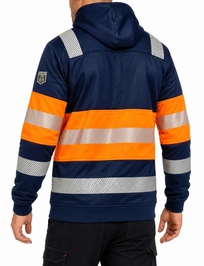 Bluza de lucru SIR cu imprimeu contrastant