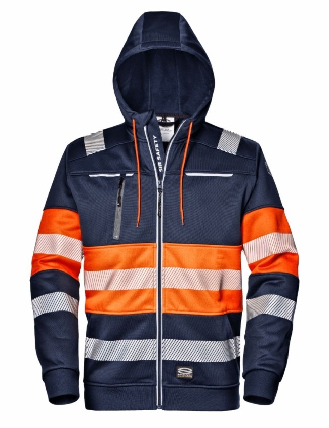 Bluza de lucru SIR cu imprimeu contrastant