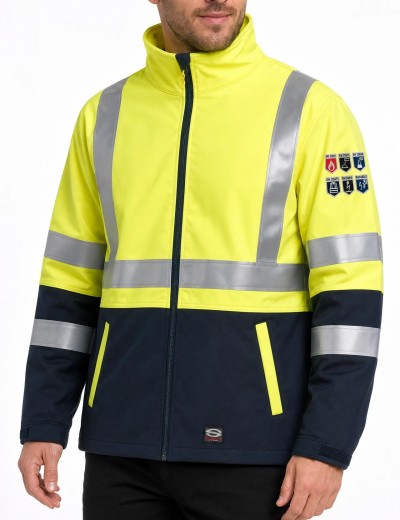 Geaca de lucru antistatică SIR Microlines Softshell
