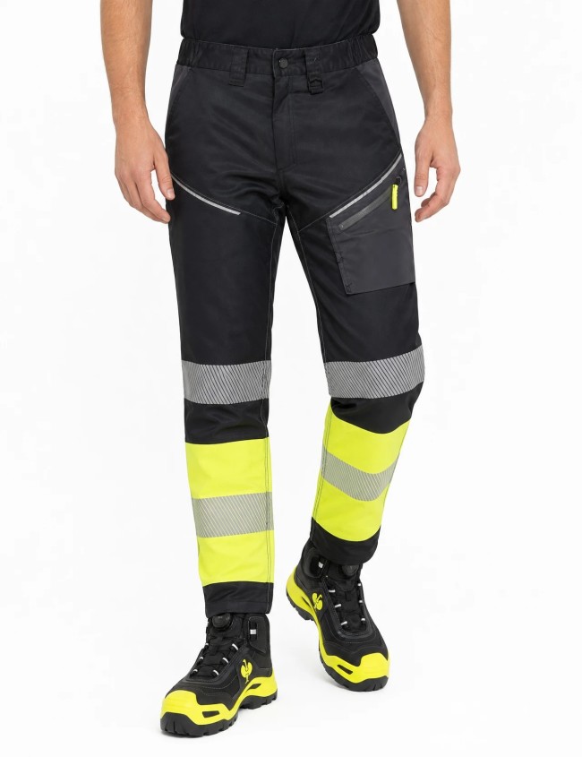 Pantaloni de lucru reflectorizanți SIR Contrast