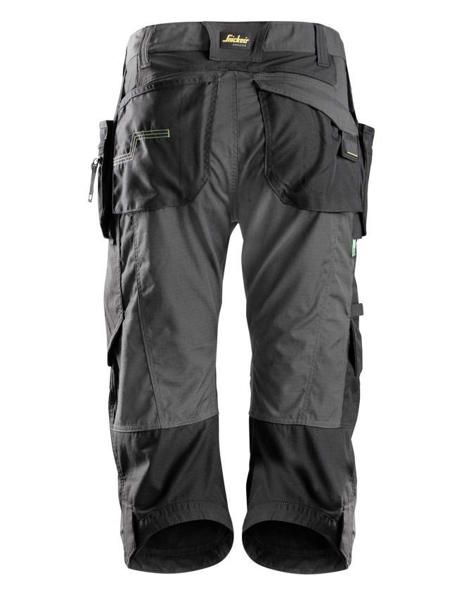 Pantaloni de lucru Snickers FlexiWork + 6905, model pirat