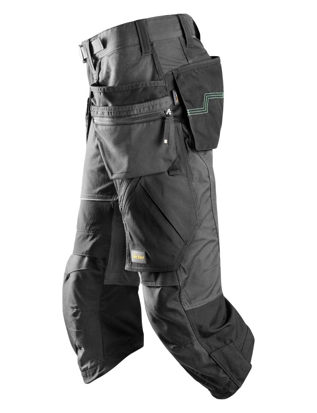 Pantaloni de lucru Snickers FlexiWork + 6905, model pirat