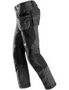Pantaloni de lucru Snickers FlexiWork + 6902 cu buzunare tip toc