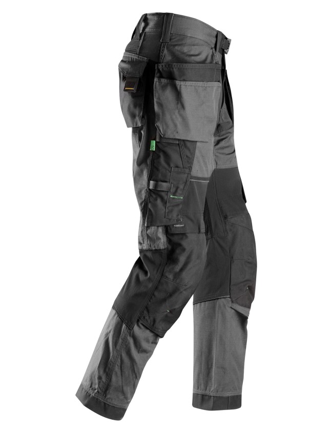 Pantaloni de lucru Snickers FlexiWork + 6902 cu buzunare tip toc
