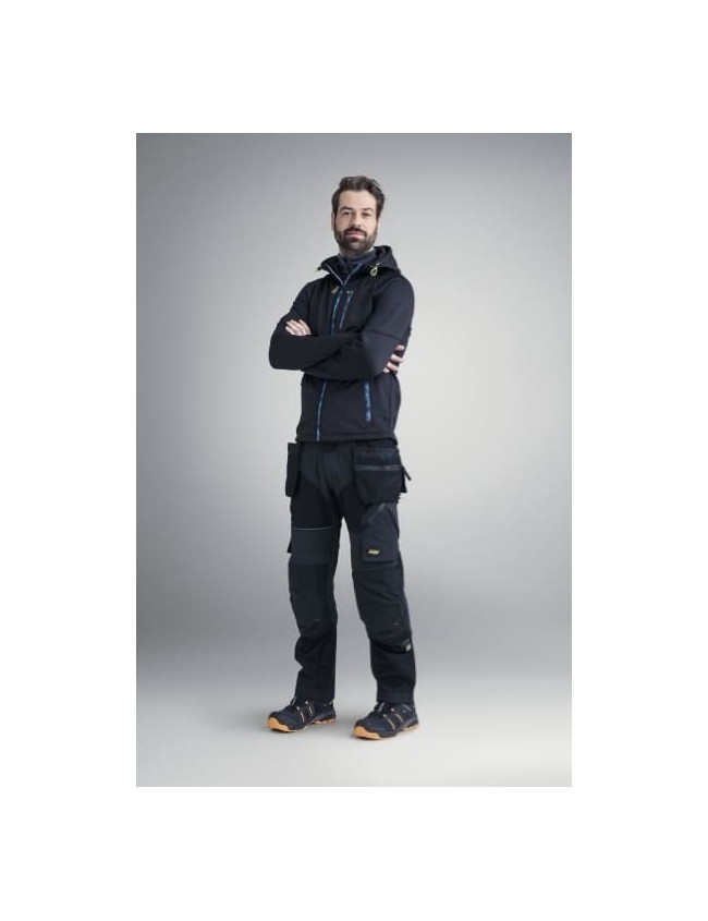 Pantaloni de lucru Snickers FlexiWork + 6902 cu buzunare tip toc